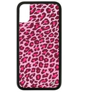 Wildflower Cases iPhone Xr Pink Cheetah Print